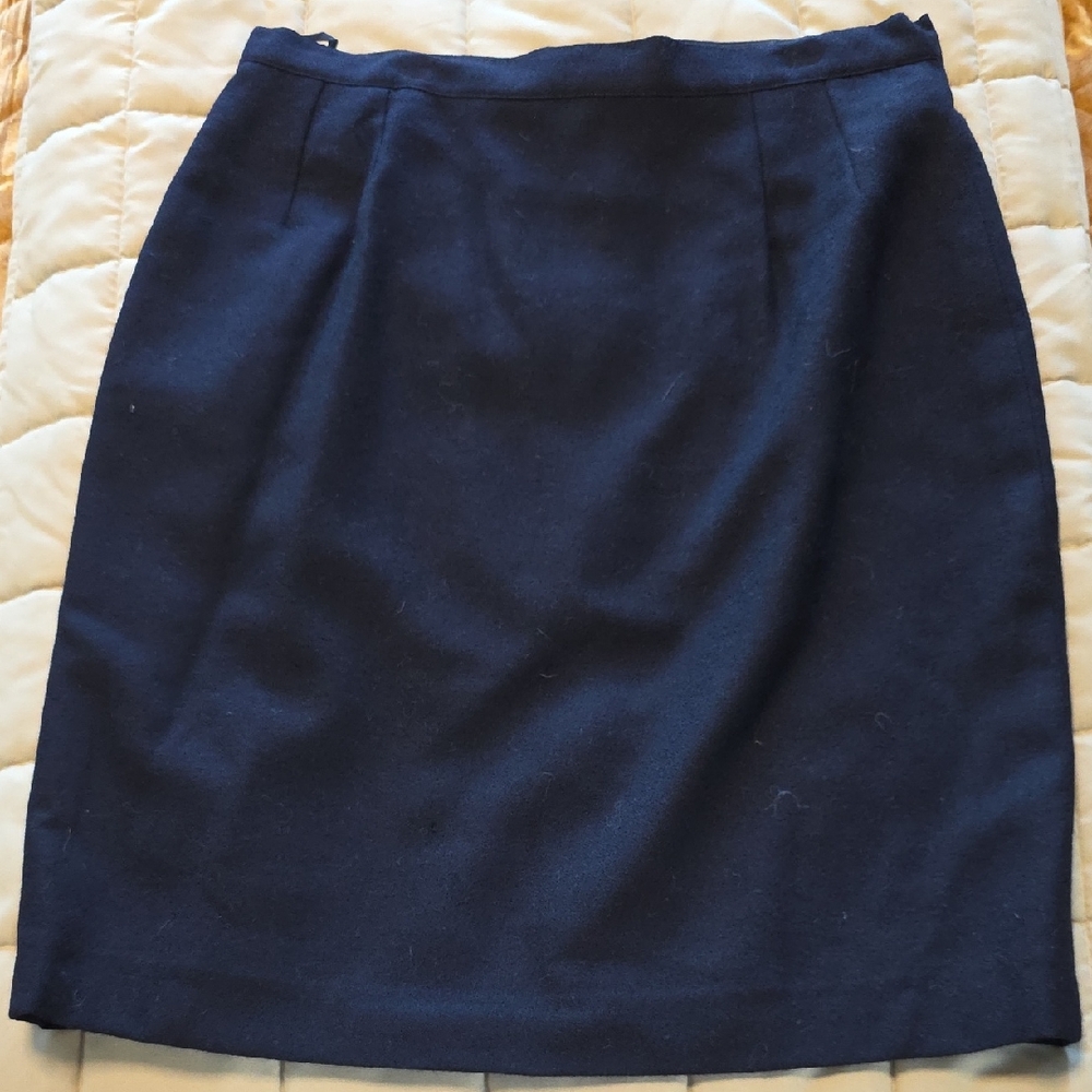 Chic Navy Women's Pencil Skirt